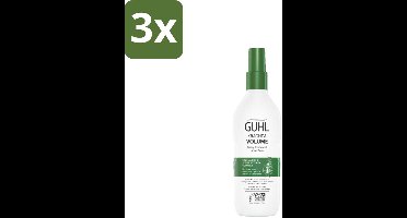 3 x Guhl – Spray Treatment – Kracht & Volume – 150 ml - Haarversterking - Volumeboost - Biotine Spray - Rozemarijn Haarverzorging - Kracht En Volume Spray
