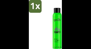 1 x Got2B - Droogshampoo - Extra Fresh - 200 ml - Droogshampoo - Fris Haar - Haarkleur - Haartype - Haartype