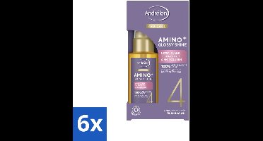 Andrélon – Finishing Oil – Pro Care Amino+ Glossy Shine – 50 ml - Voordeelverpakking - 6 stuks