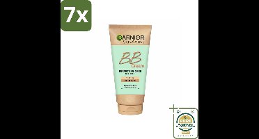 7 x Garnier - SkinActive - BB Cream Classic Medium - 5-in-1 Verzorging - 50 ml - Grootverpakking - BB Cream - Huidverzorging - Stralende Huid - Teint - SPF 15