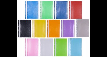 Kantoorproducten PP Dossier A4, 2 Poorten, Lichtgroen, 100/170 Micron