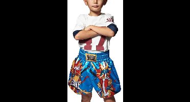 Leone1947 Hero Boksshort Blauw L Jongens,Meisjes