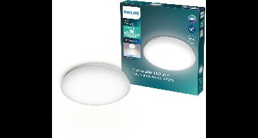 Philips Moire Plafondlamp - Glittereffect - Koelwit licht: 4000K - Diameter: 32 cm - 17W - Rond - Wit