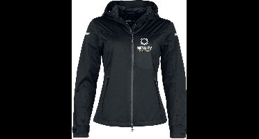 Metality Damen Allweather Jacket Dames Vest met capuchon - zwart - M