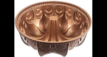 Orion Marissa Serie - Bakvorm voor Tulband - Niet-klevend - Koperen Kleur - Ø 23,5 cm