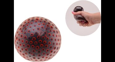 Johntoy stressbal neon beads squeeze bal sensorisch speelgoed multi.
