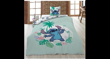 Disney Lilo & Stitch Dekbedovertrek 1-persoons + hoeslaken - Katoen
