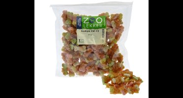 Zoolekker Koekjes met kip - kleurrijke hondensnack met kip, 100 g en 400 g verpakkingen 400 Gram