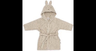 Jollein Badjas - 100% Badstof - 1-2 jaar - Miffy Warm - Sand