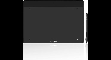 XP-PEN Deco Fun L Grafisch tablet met tekening, 10 x 6 inch, met passieve stylus met 8192 niveaus en kanteling, 60 graden, compatibel met Mac, Windows Chrome OS en Android, zwart