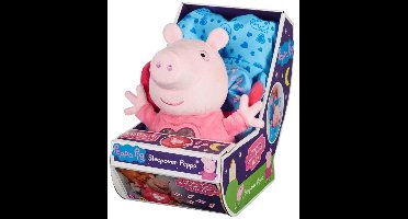 Bandai Peppa Pig Knuffelbeer Roze Kinderen