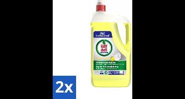 2 x Dreft - Afwasmiddel - Citroen - Professionele verpakking - 5 L - Afwasmiddel - Citroen - Dreft - Schoonmaak - Vaatwasser