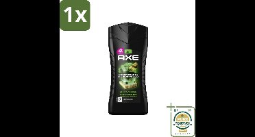 1 x Axe 3-in-1 Douchegel Green Mojito & Cedarwood 250 ml- Douchegel - 3-in-1 - Lichaam - Gezicht - Haar