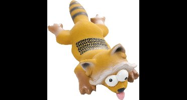 Flamingo Latex Road Kill - Hondenspeelgoed - 25.5 cm - Bruin