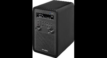 Sangean DDR-60 BT Compacte radio met FM en DAB+, Stereo met Bluetooth - Inclusief afstandsbediening – Zwart