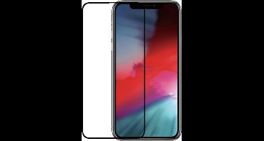 MH by Azuri screen protector Tempered Glass flat - zwart frame iPhone Xs /11 Pro Max FG