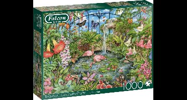 Falcon puzzel Tropical Conservatory - Legpuzzel - 1000 stukjes