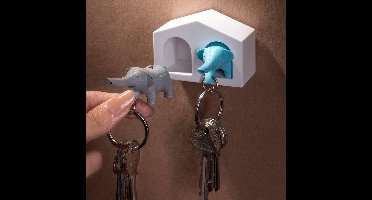 Qualy Duo Elephant Sleutelhanger