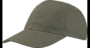 Atlantis Start 6 Paneel Baseball Cap (Olijf)