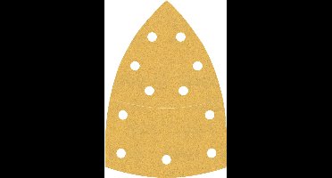 Bosch - 10-delige schuurbladset 102 x 62, 93 mm, 180