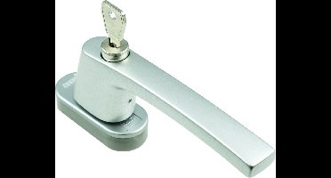 Ami Draai-kiep Raamkruk SKG - sleutelafsluitbaar - naturel kleur - zichtbare stiftlengte 40 mm