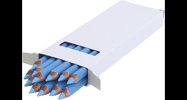 Edu Jumbo Kleurpotlood, dikte 10 mm, vulling 6,25 mm, lichtblauw, 12 stuk