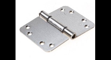 BSW Scharnier RD 818 STD - RVS - 89 x 127 x 3 mm