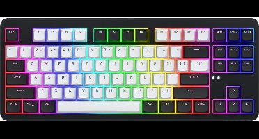 HATOR Rockfall 3 TKL Wireless toetsenbord Gamen USB + RF Wireless + Bluetooth US QWERTY Zwart