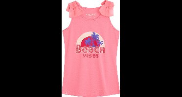 4PRESIDENT T-shirt meisjes - Bubblegum - Maat 128 - Meiden shirt