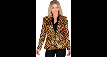Pailletten Blazer Big Cat Tigerlove Vrouw