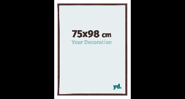 Your Decoration - Fotolijst 75x98 cm - Kunststof - Bruin - Annecy