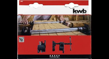 kwb 928610 Buisschroefklem 1/2 inch voor houtbewerking
