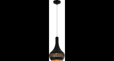 Various Canna Hanglamp 1-Lichts- Modern Design- Zwart- Ø25 cm- E27