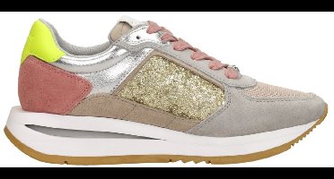 Guess Energy 2 Sneakers Laag - Beige - Maat 40