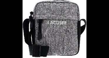 LACOSTE Cameratas Schoudertas Vertical Camera Bag Gris Chine Noir Grijs