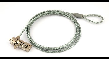 Gembird LK-CL-01 - Notebook anti-diefstalkabel met cijferslot
