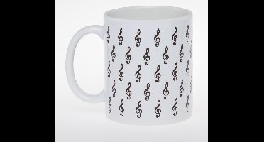 Senseomok (125 ml) met herhalende vioolsleuteltjes