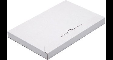Brievenbusbox IEZZY A5 230x160x26mm karton wit - 25 stuks