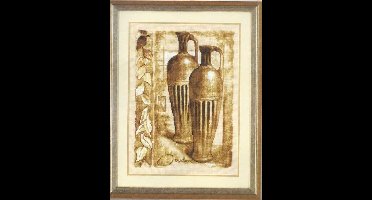 Borduurpakket vazen telwerk van Vervaco