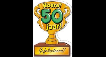 Trofee kaart - 50 jaar