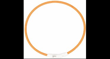 Duvo+ Flash light halsband 45 cm Oranje