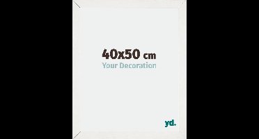 Your Decoration - Fotolijst 40x50 cm - MDF - Wit Geveegd - Mura