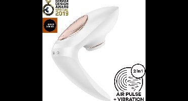 Satisfyer Pro 4 Couples (koppel vibrator) - 11.5 cm, waterdicht (IPX7)