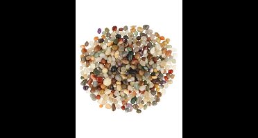 India mix 100 gr. trommelstenen (mt1-2)