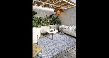 Flycarpets Villeroy & Boch - Binnen- en Buitenkleed - Georgette - Grijs - 160x230 cm