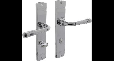 Intersteel Deurkruk - Emily 1705 op langschild WC78/8mm - chroom - 0016.170569