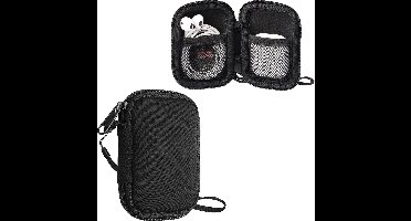 kwmobile hoesje voor draadloze oordopjes - Compatibel met in-ear Headphones - 6 x 9 cm - Beschermhoesje van neopreen