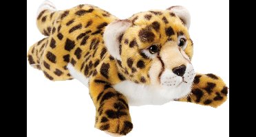 Suki Gifts Knuffel Cheetah - pluche - jachtluipaard - 30 cm - knuffeldier