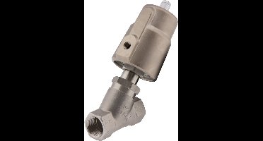 G1/2'' PTFE 25bar NO Pneu Vrijstroomafsluiter RVS/Ms AL2 - AL2B-SPP-012-B