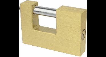 Brüder Mannesmann Hangslot 60 mm messing